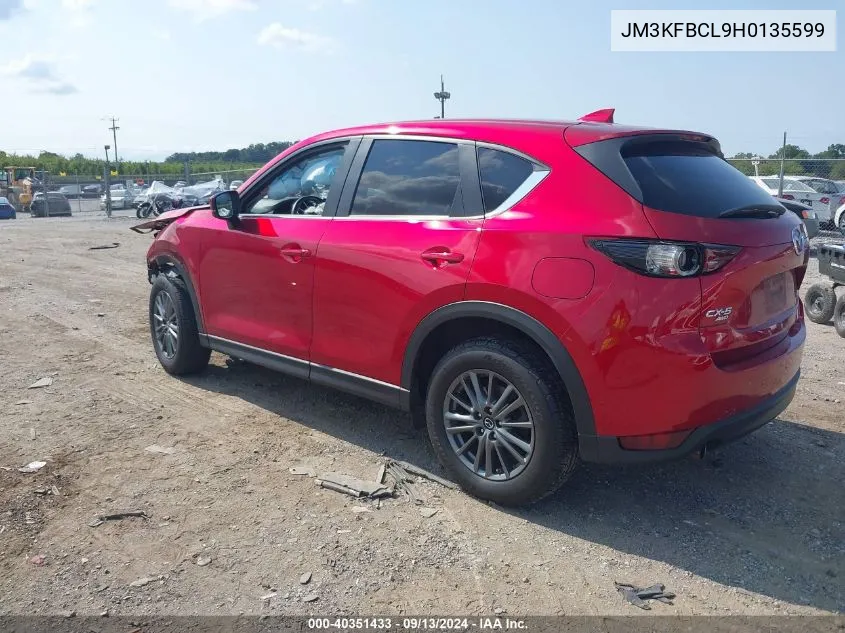 JM3KFBCL9H0135599 2017 Mazda Cx-5 Touring