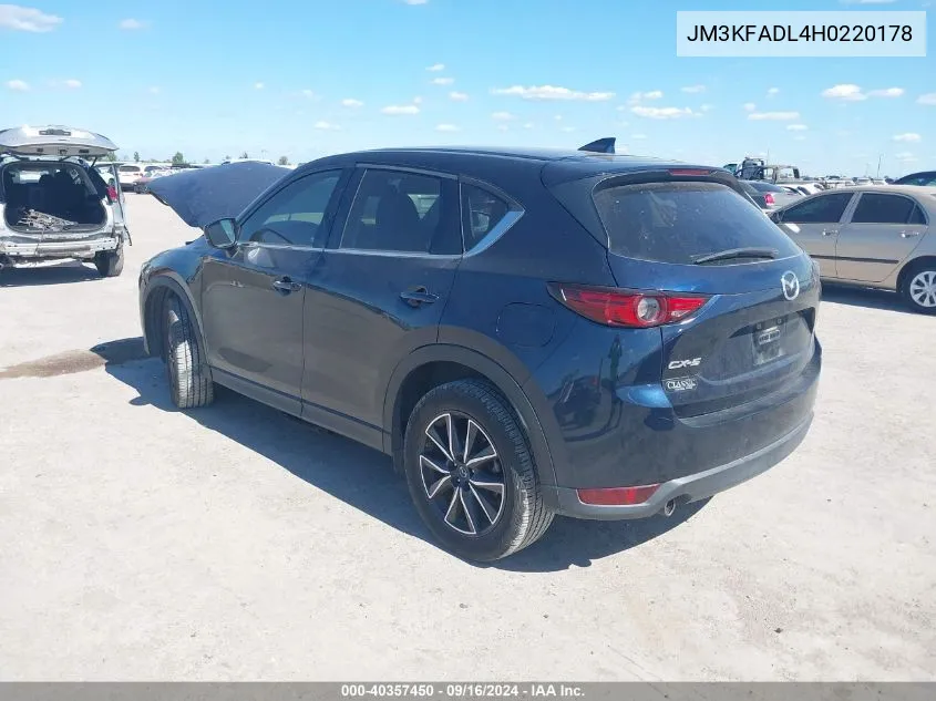 JM3KFADL4H0220178 2017 Mazda Cx-5 Grand Select