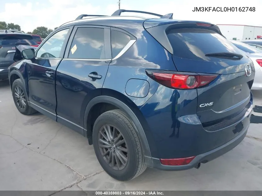 2017 Mazda Cx-5 Touring VIN: JM3KFACL0H0162748 Lot: 40359803