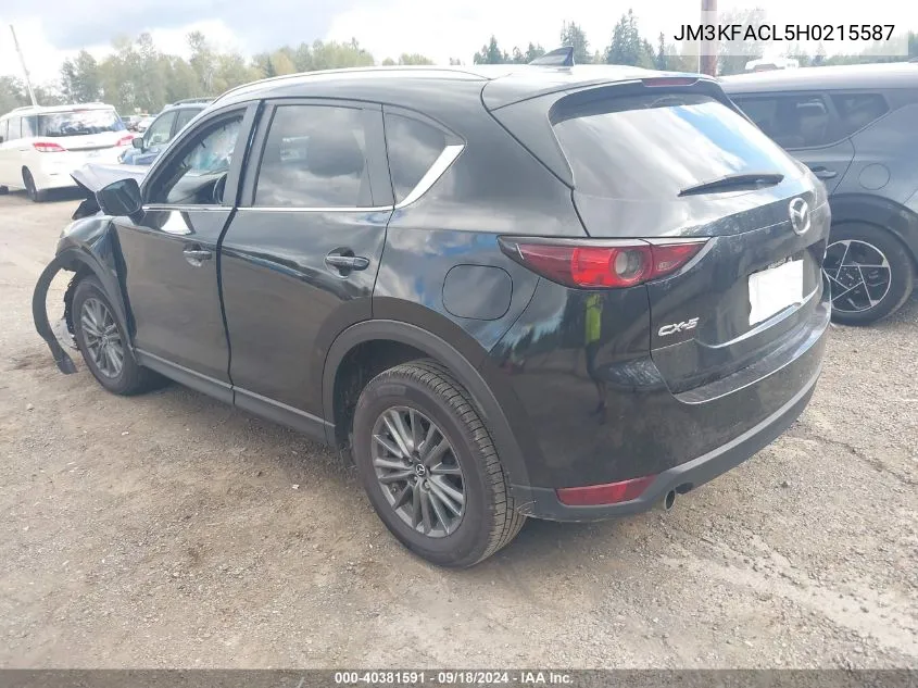 JM3KFACL5H0215587 2017 Mazda Cx-5 Touring