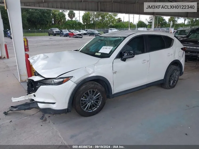 2017 Mazda Cx-5 Touring VIN: JM3KFACLXH0122340 Lot: 40386734