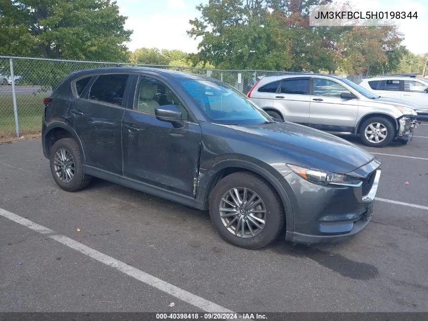 2017 Mazda Cx-5 Touring VIN: JM3KFBCL5H0198344 Lot: 40398418