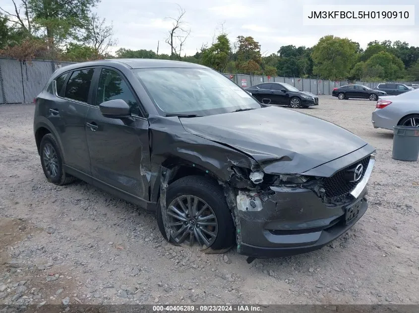 JM3KFBCL5H0190910 2017 Mazda Cx-5 Touring