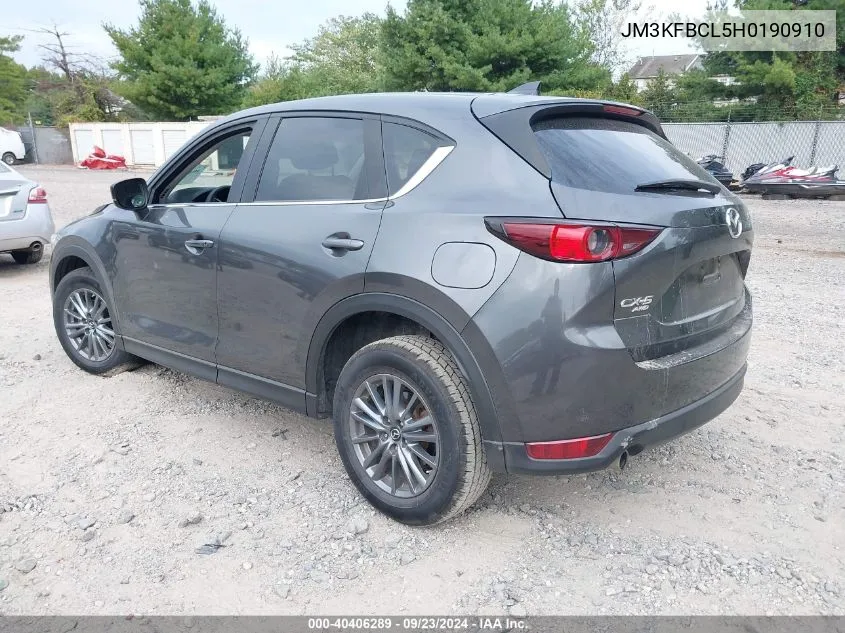 JM3KFBCL5H0190910 2017 Mazda Cx-5 Touring