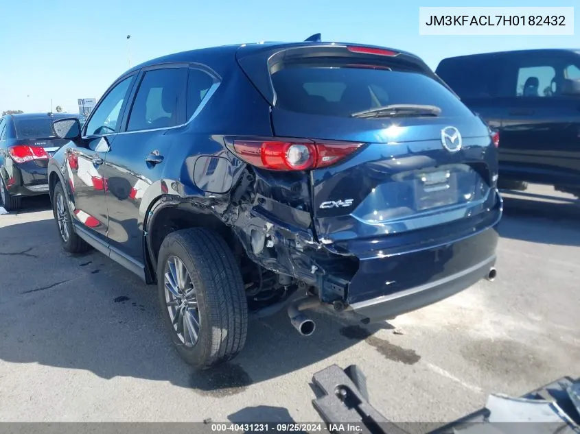 JM3KFACL7H0182432 2017 Mazda Cx-5 Touring