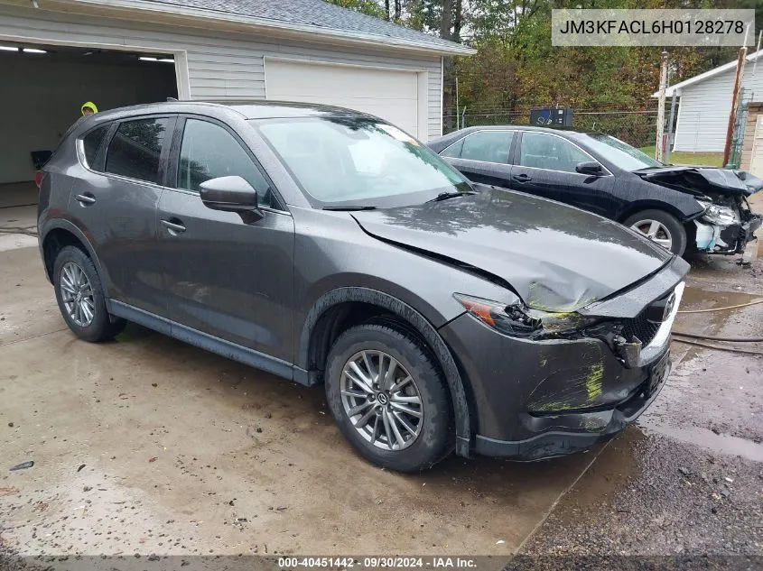 2017 Mazda Cx-5 Touring VIN: JM3KFACL6H0128278 Lot: 40451442