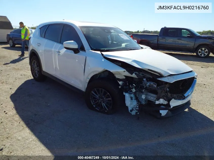 JM3KFACL9H0216760 2017 Mazda Cx-5 Touring