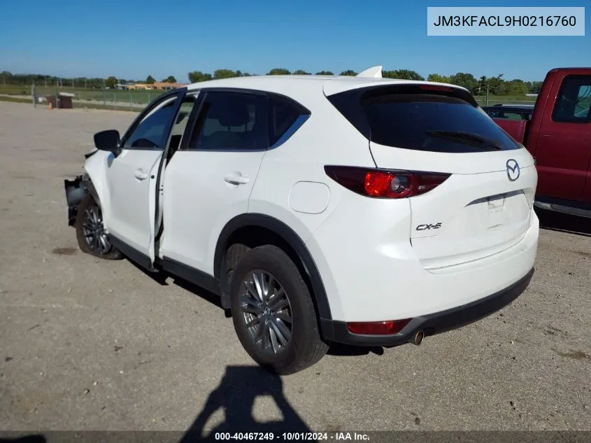 JM3KFACL9H0216760 2017 Mazda Cx-5 Touring