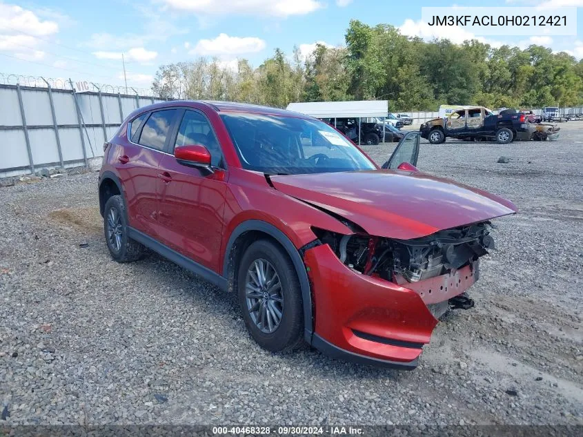 2017 Mazda Cx-5 Touring VIN: JM3KFACL0H0212421 Lot: 40468328