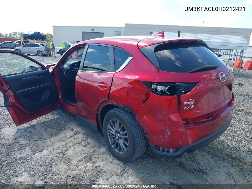 JM3KFACL0H0212421 2017 Mazda Cx-5 Touring