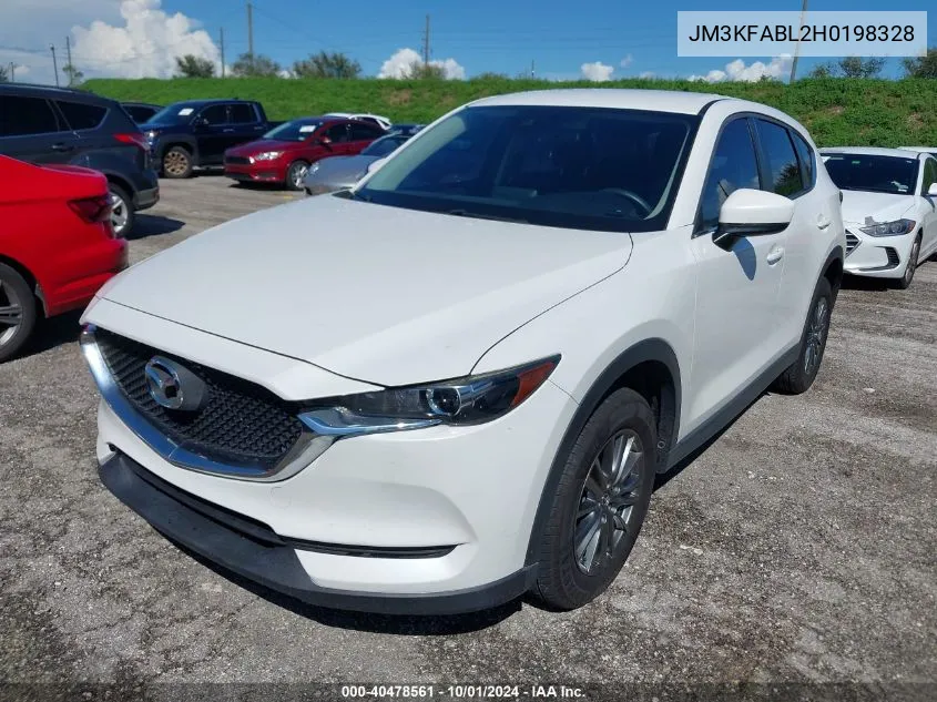 2017 Mazda Cx-5 Sport VIN: JM3KFABL2H0198328 Lot: 40478561