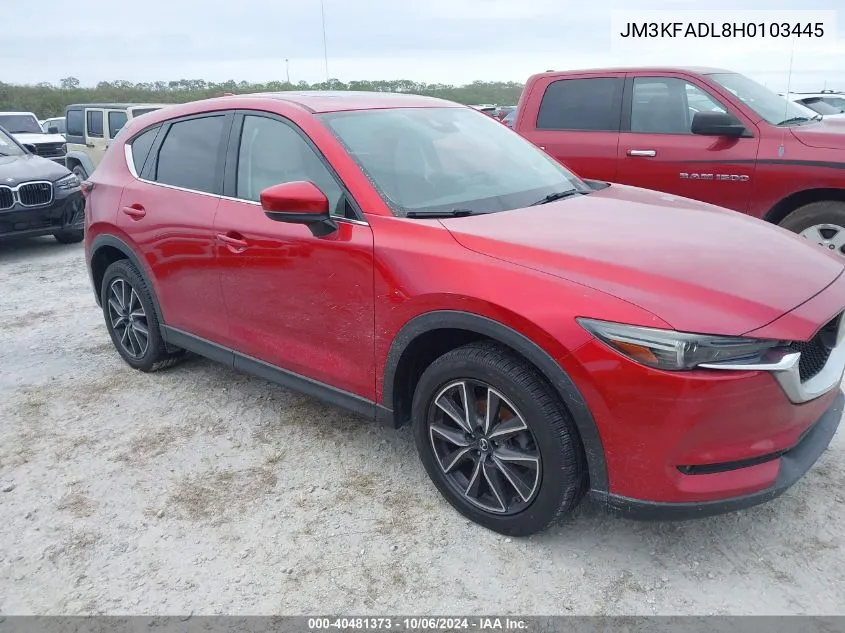 JM3KFADL8H0103445 2017 Mazda Cx-5 Grand Touring