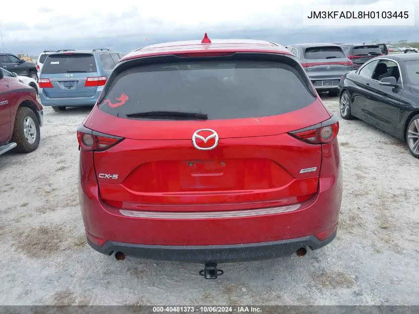 JM3KFADL8H0103445 2017 Mazda Cx-5 Grand Touring