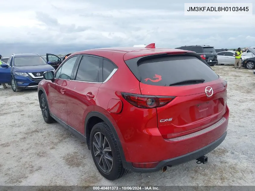 JM3KFADL8H0103445 2017 Mazda Cx-5 Grand Touring