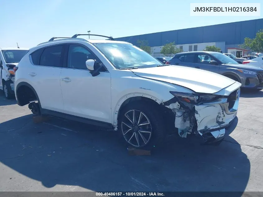 JM3KFBDL1H0216384 2017 Mazda Cx-5 Grand Select