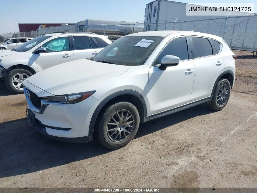 JM3KFABL5H0124725 2017 Mazda Cx-5 Sport