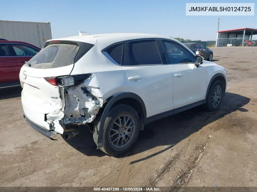 JM3KFABL5H0124725 2017 Mazda Cx-5 Sport