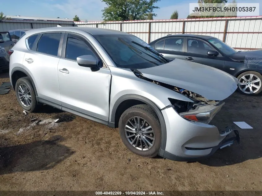 2017 Mazda Cx-5 Touring VIN: JM3KFBCL9H0105387 Lot: 40492269