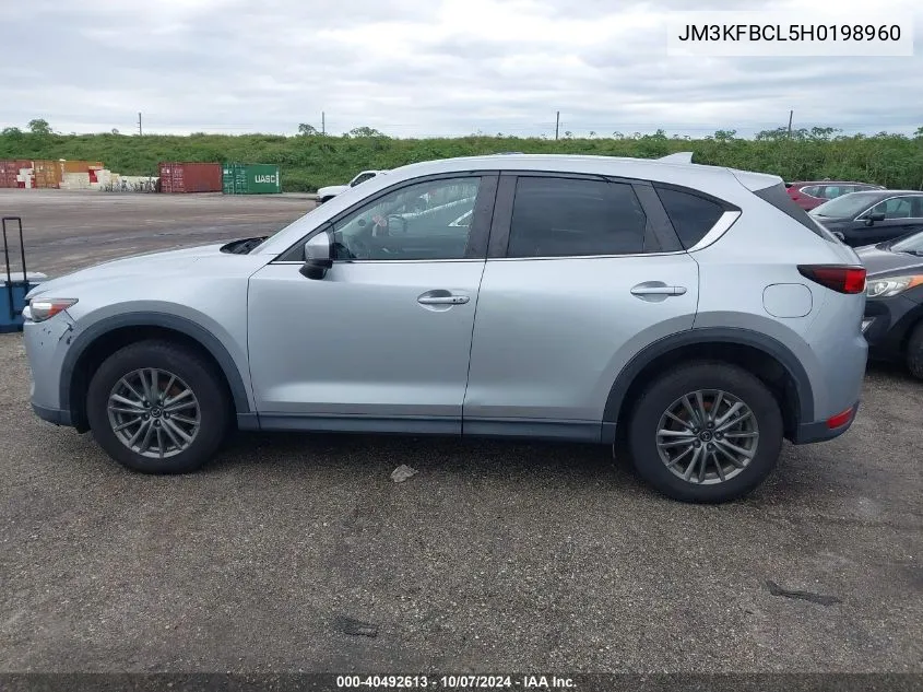 JM3KFBCL5H0198960 2017 Mazda Cx-5 Touring