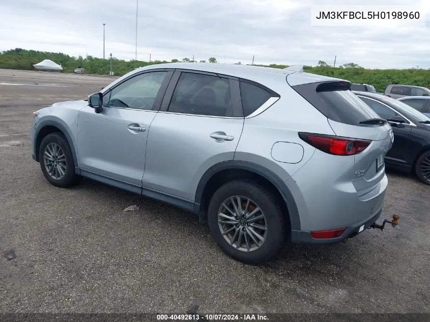 JM3KFBCL5H0198960 2017 Mazda Cx-5 Touring