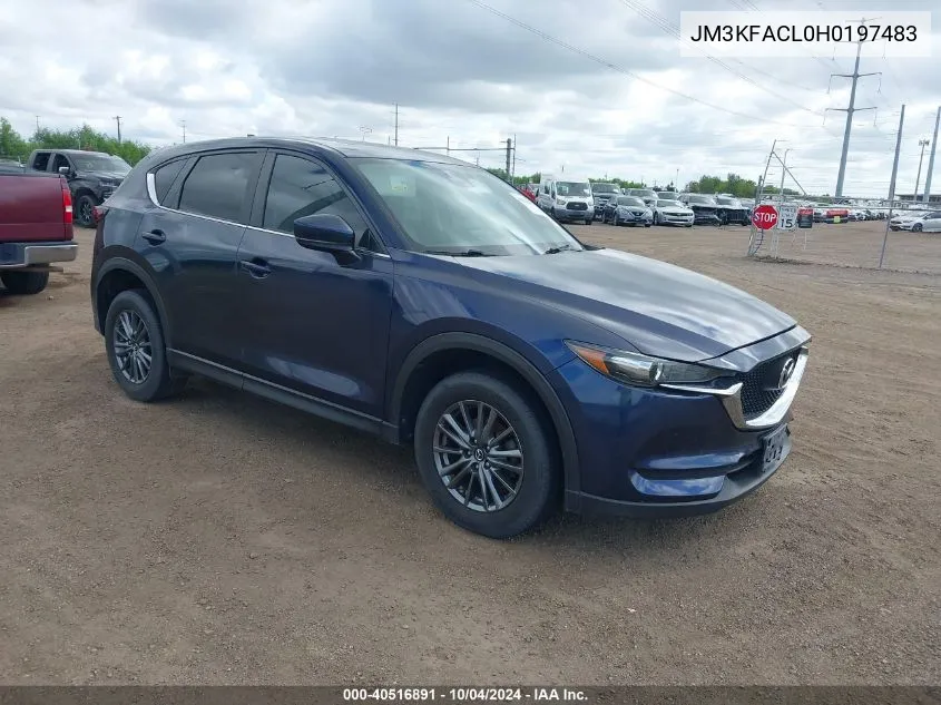 2017 Mazda Cx-5 Touring VIN: JM3KFACL0H0197483 Lot: 40516891