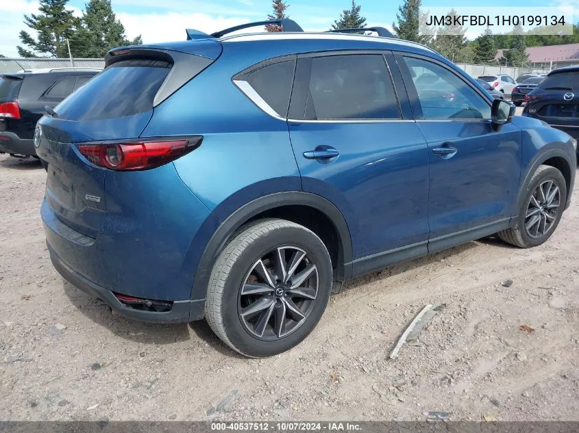 2017 Mazda Cx-5 Grand Select VIN: JM3KFBDL1H0199134 Lot: 40537512