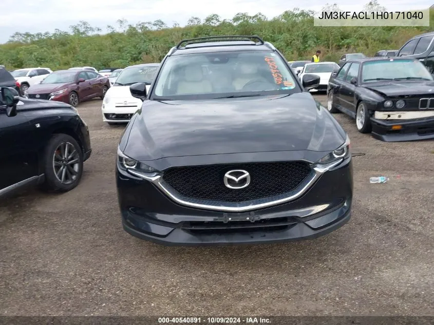 JM3KFACL1H0171040 2017 Mazda Cx-5 Touring