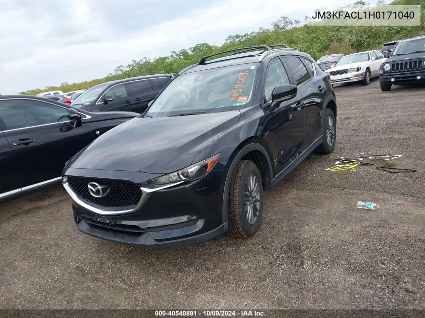 2017 Mazda Cx-5 Touring VIN: JM3KFACL1H0171040 Lot: 40540891