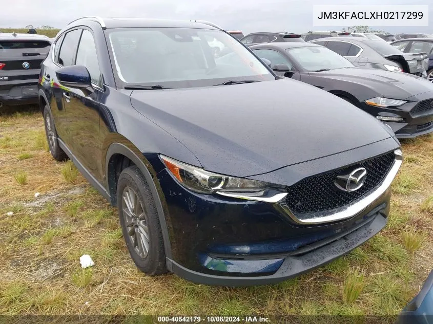 2017 Mazda Cx-5 Touring VIN: JM3KFACLXH0217299 Lot: 40542179