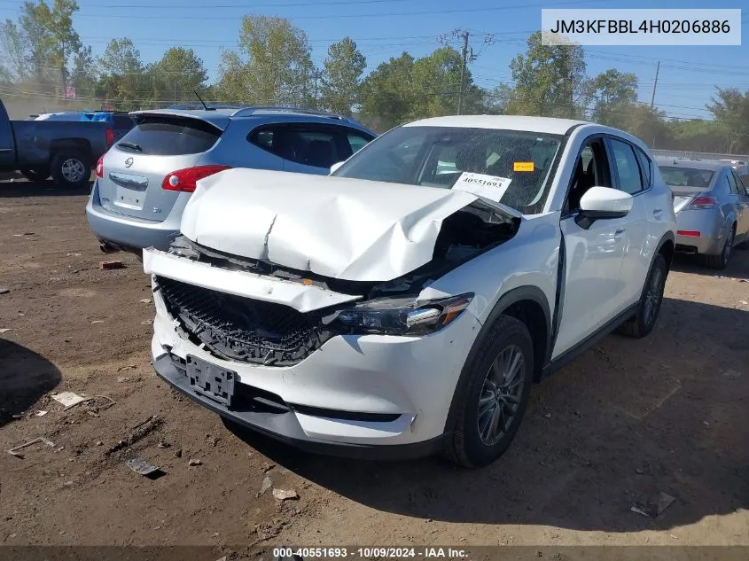 JM3KFBBL4H0206886 2017 Mazda Cx-5 Sport