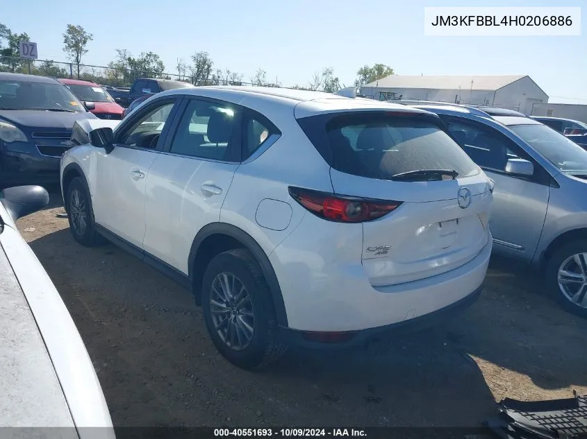 JM3KFBBL4H0206886 2017 Mazda Cx-5 Sport