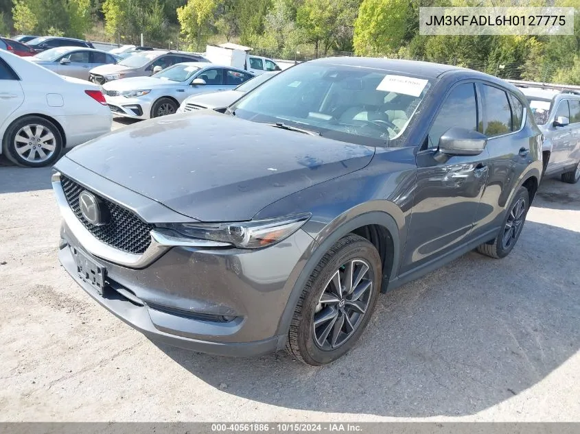 2017 Mazda Cx-5 Grand Touring VIN: JM3KFADL6H0127775 Lot: 40561886