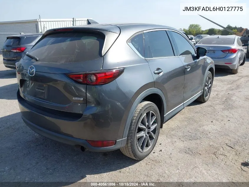 2017 Mazda Cx-5 Grand Touring VIN: JM3KFADL6H0127775 Lot: 40561886