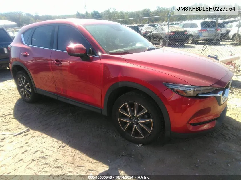 2017 Mazda Cx-5 Grand Select VIN: JM3KFBDL8H0227964 Lot: 40565946