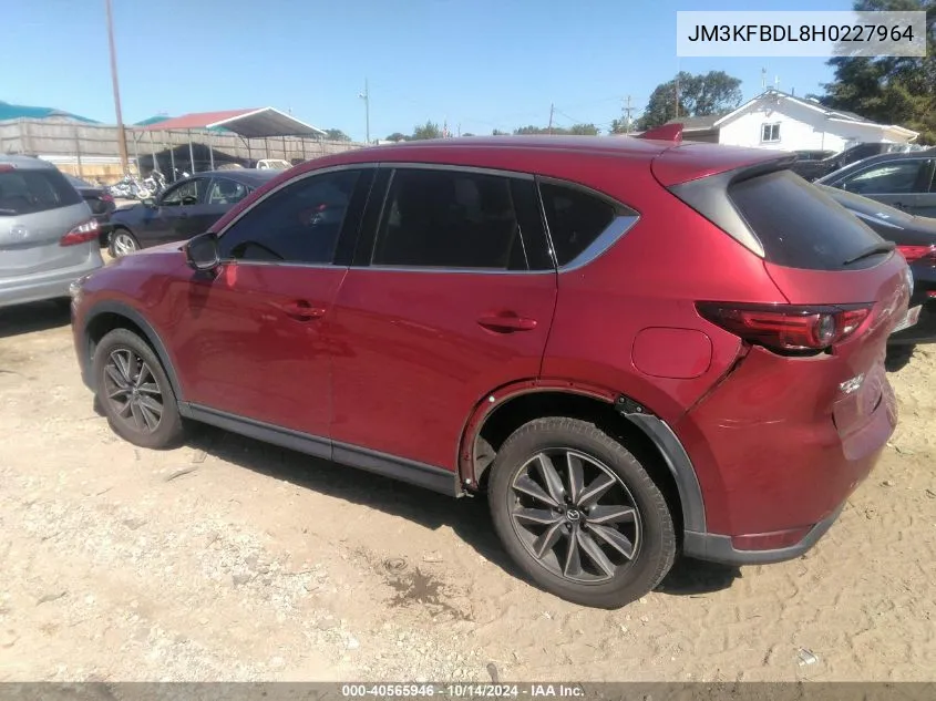 2017 Mazda Cx-5 Grand Select VIN: JM3KFBDL8H0227964 Lot: 40565946