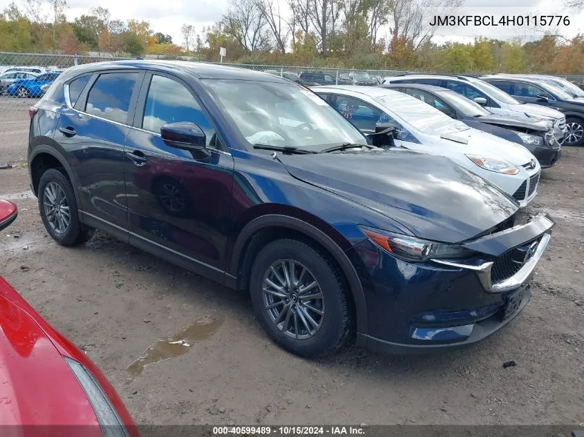 2017 Mazda Cx-5 Touring VIN: JM3KFBCL4H0115776 Lot: 40599489