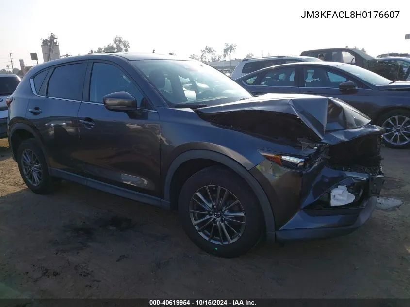 2017 Mazda Cx-5 Touring VIN: JM3KFACL8H0176607 Lot: 40619954