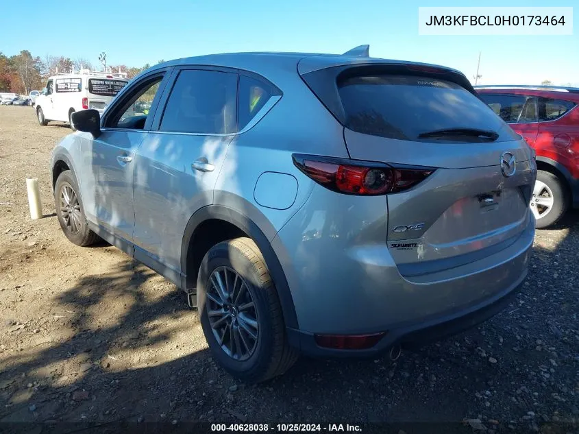 2017 Mazda Cx-5 Touring VIN: JM3KFBCL0H0173464 Lot: 40628038