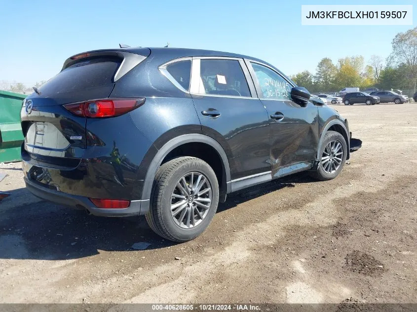 2017 Mazda Cx-5 Touring VIN: JM3KFBCLXH0159507 Lot: 40628605