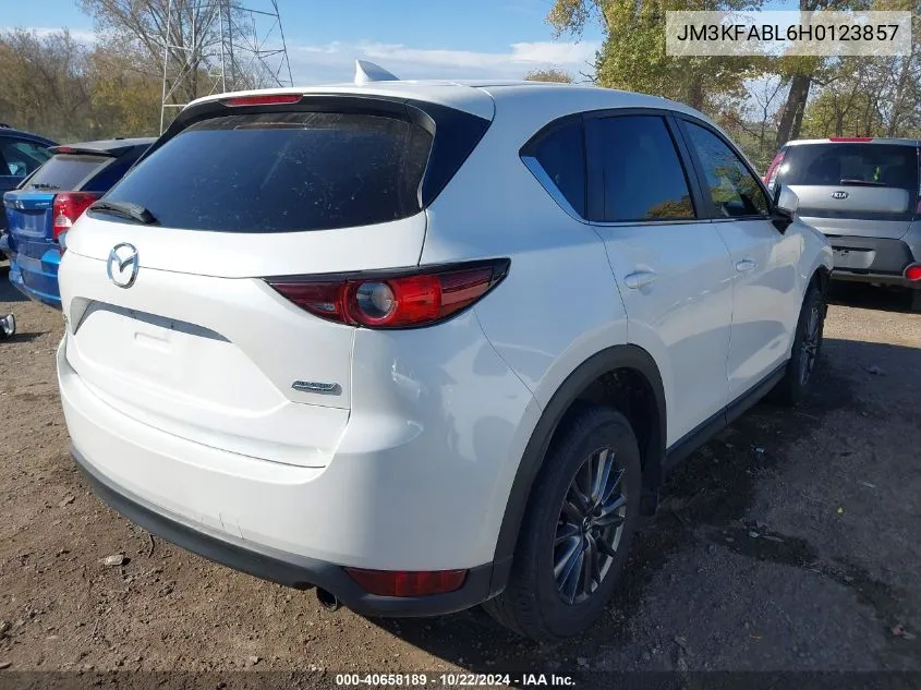 2017 Mazda Cx-5 Sport VIN: JM3KFABL6H0123857 Lot: 40658189