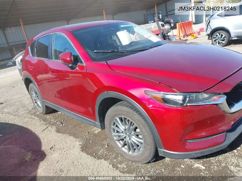 2017 Mazda Cx-5 Touring VIN: JM3KFACL3H0218245 Lot: 40665552