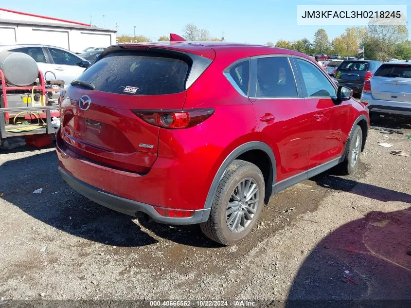 2017 Mazda Cx-5 Touring VIN: JM3KFACL3H0218245 Lot: 40665552