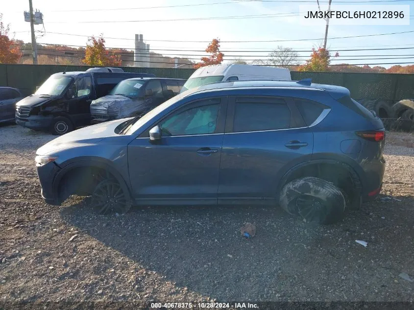 2017 Mazda Cx-5 Touring VIN: JM3KFBCL6H0212896 Lot: 40678375