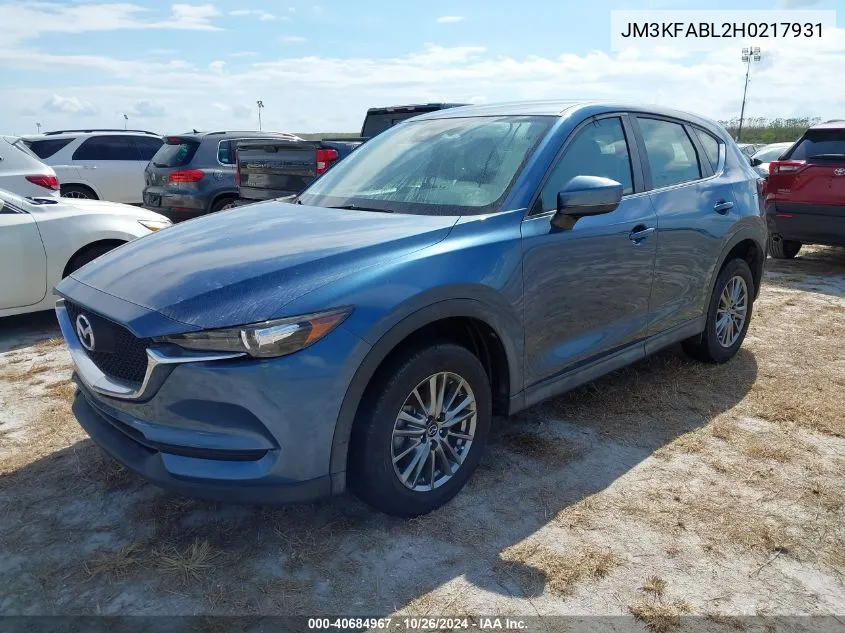 2017 Mazda Cx-5 Sport VIN: JM3KFABL2H0217931 Lot: 40684967