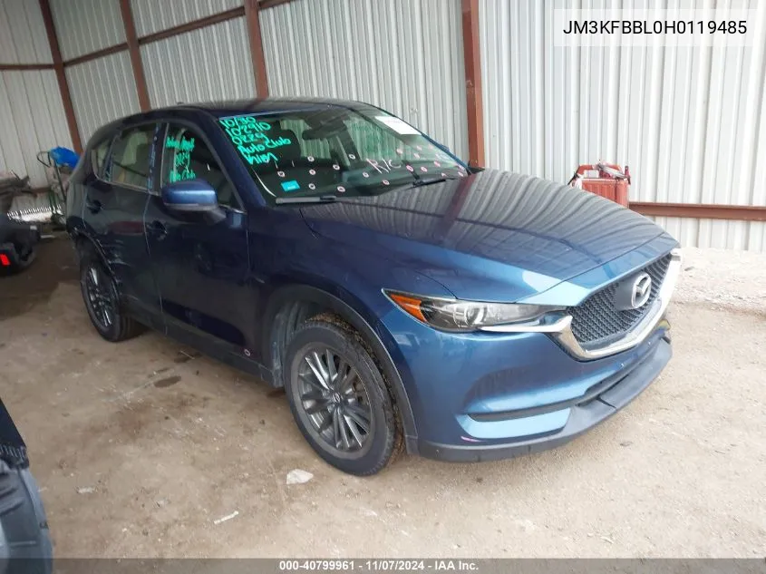 2017 Mazda Cx-5 Sport VIN: JM3KFBBL0H0119485 Lot: 40799961