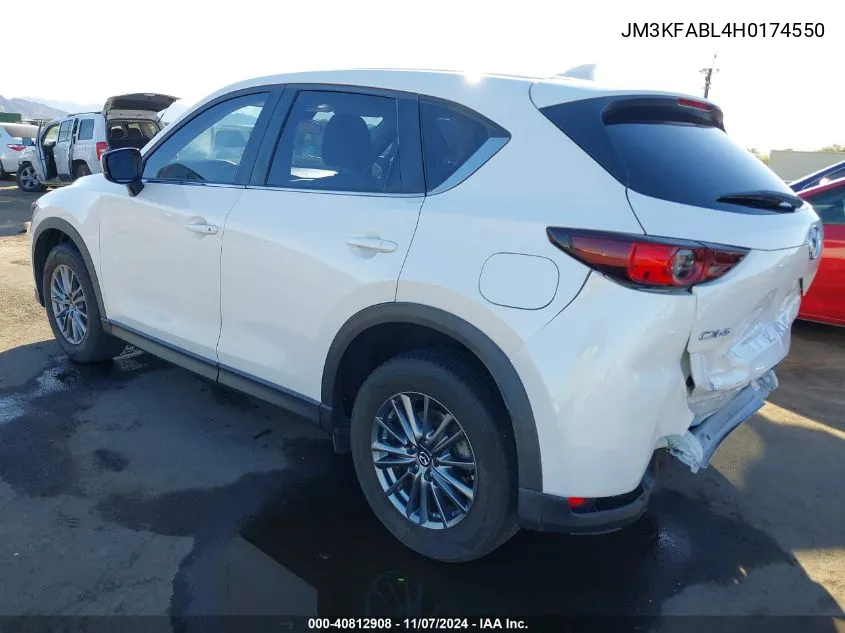 2017 Mazda Cx-5 Sport VIN: JM3KFABL4H0174550 Lot: 40812908