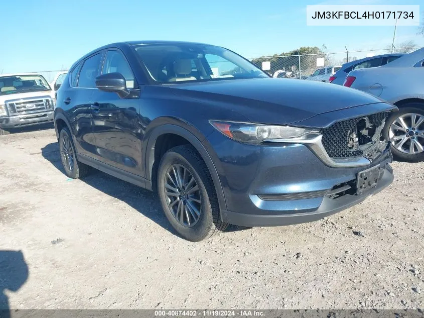 2017 Mazda Cx-5 Touring VIN: JM3KFBCL4H0171734 Lot: 40874402