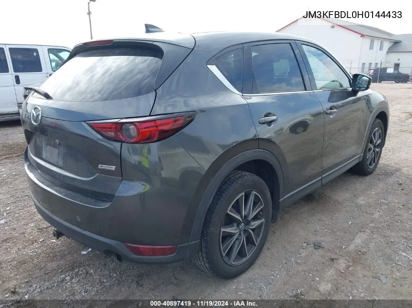 2017 Mazda Cx-5 Grand Touring VIN: JM3KFBDL0H0144433 Lot: 40897419