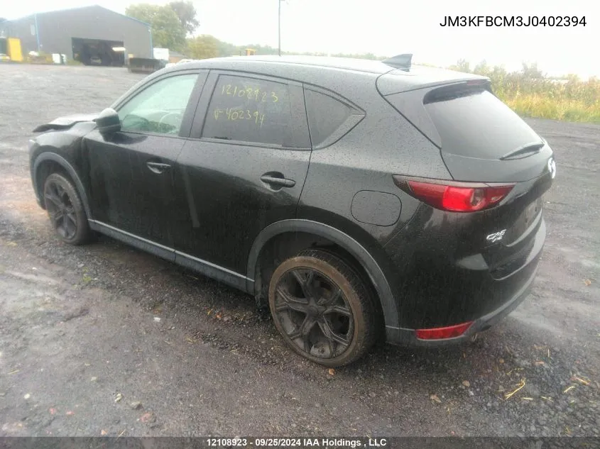 2018 Mazda Cx-5 VIN: JM3KFBCM3J0402394 Lot: 12108923