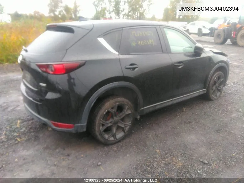 2018 Mazda Cx-5 VIN: JM3KFBCM3J0402394 Lot: 12108923